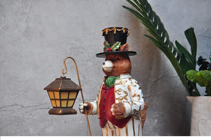 Светильники в американском стиле с изображением лисы джентльмена