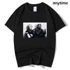 2022 летняя модная дизайнерская футболка с принтом легенд Тупак 2Pac Мэрилин Монро Мужская Повседневная футболка в стиле хип-хоп с коротким рукавом и круглым вырезом