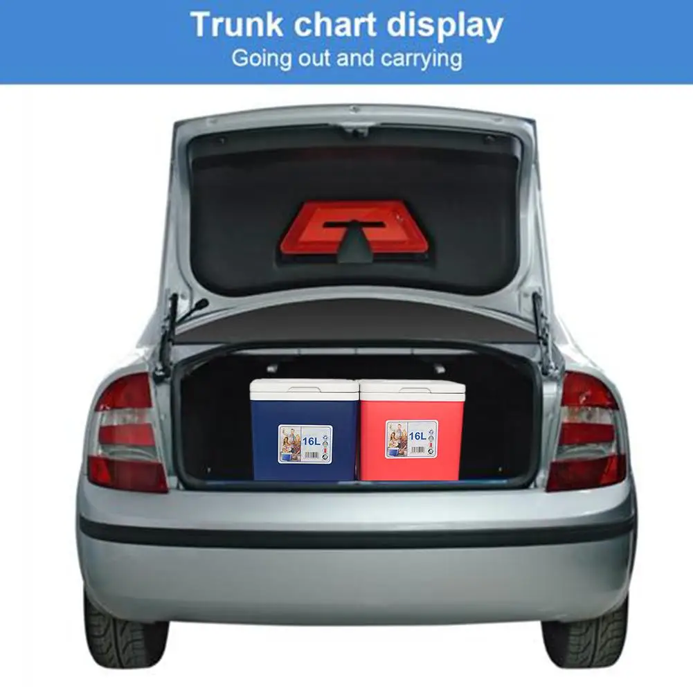 

16L Car Refrigerator Outdoor Small Incubator Portable Car Home Medicine Cosmetics Storage Wild Barbecue Fishing Storage Box