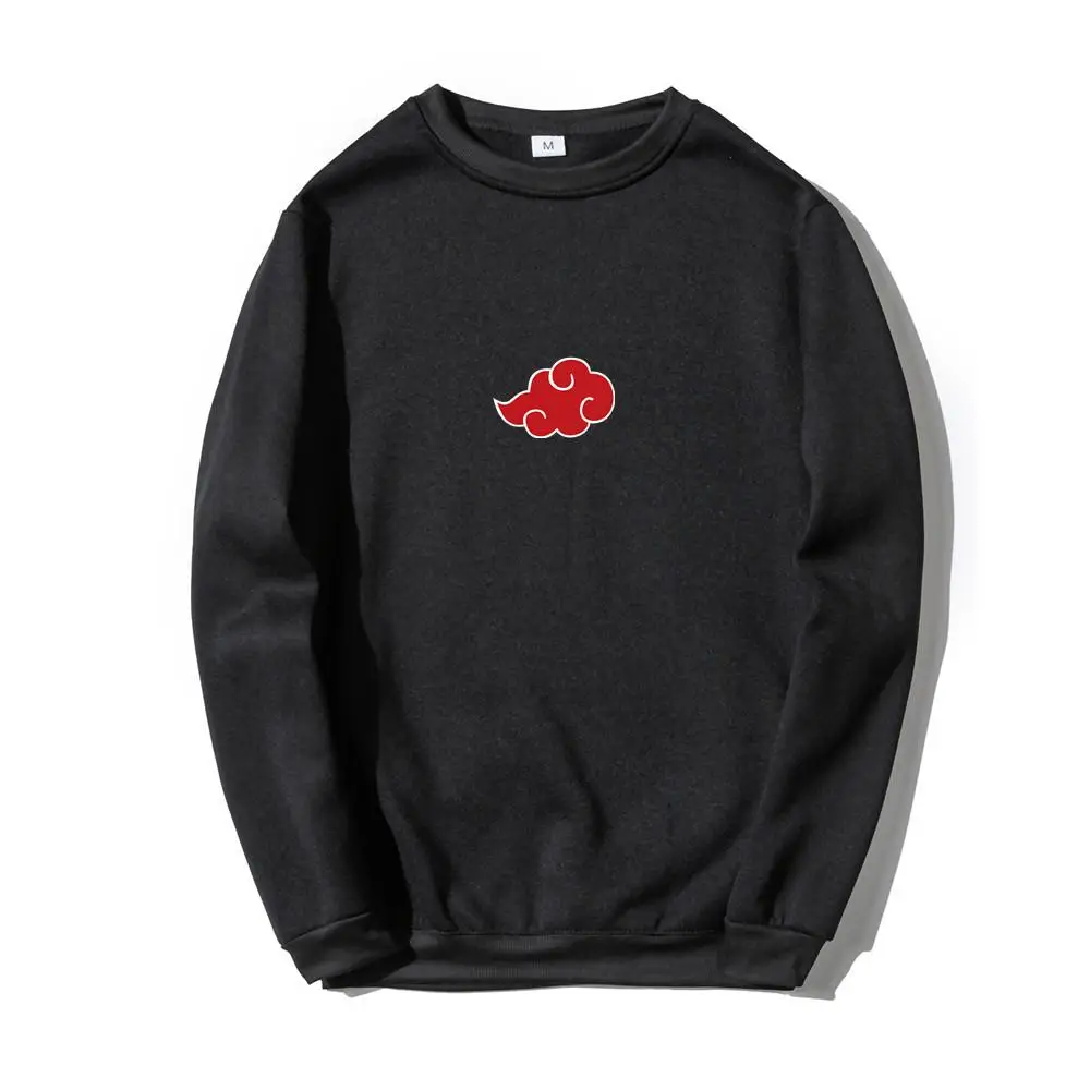 

Толстовка с капюшоном для мужчин и женщин, худи в стиле оверсайз с принтом облачных символов аниме, Японская уличная одежда