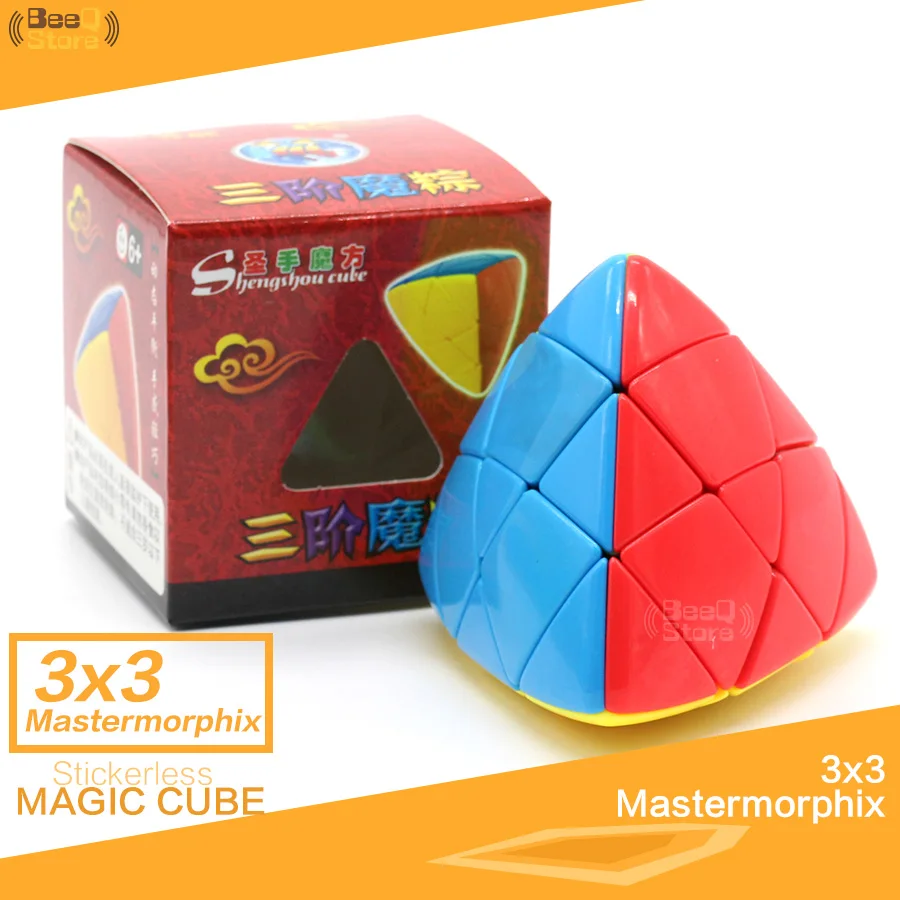 Shengshou 3x3 Rice Dumpling Cube Magic Mastermorphix 3x3x3 Puzzle Professional Stickerless Educational Brain Teaser Toy | Игрушки и