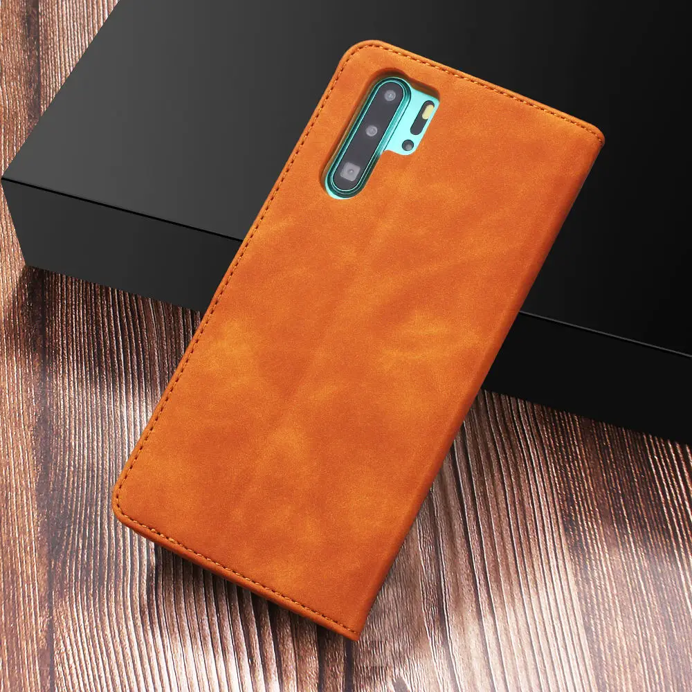 Роскошный кожаный чехол в стиле ретро для huawei P30, чехол-книжка с подставкой, чехол-книжка для телефона huawei P30 Lite, чехол для huawei P30 Pro