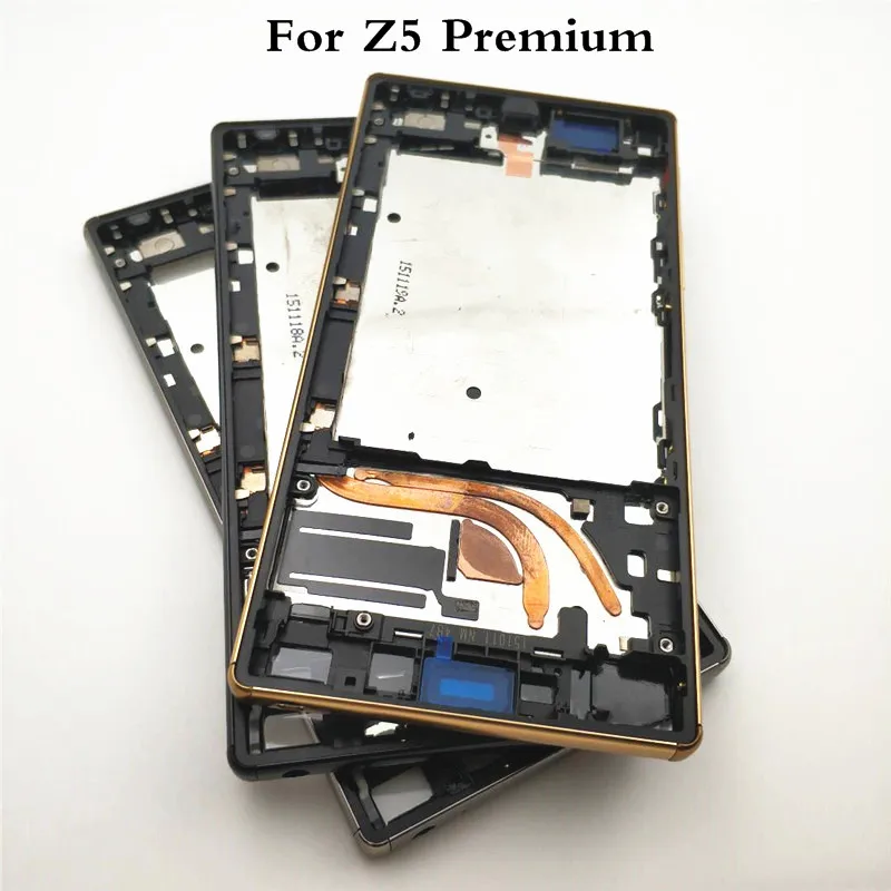 Оригинал для Sony Xperia Z5 Premium Z5P E6853 E6833 E6883 рамка средняя Корпус крышка Запасные