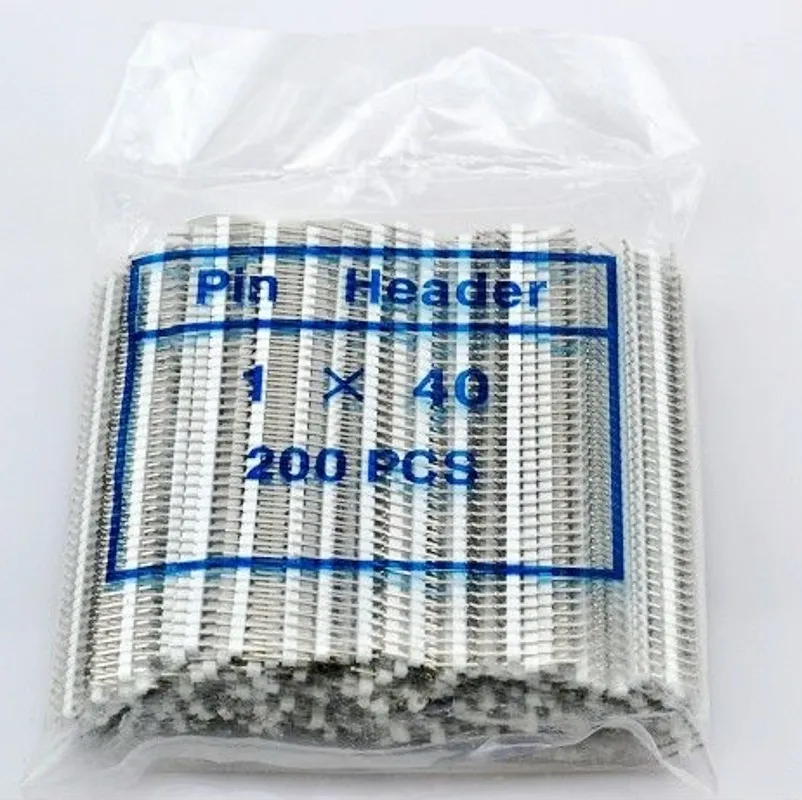 200 шт. 1x40 контактов 2 54 мм|4 pin male|header maleheader 2.54mm |
