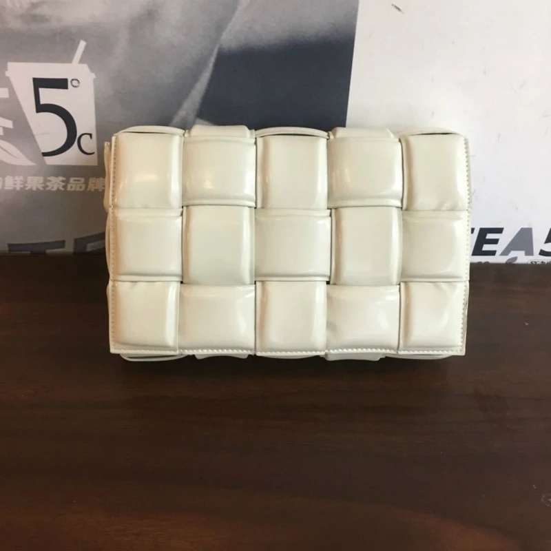 

Luxury Fashion Genuine Leather Small Square Bag for Women Classic Solid Color Shoulder Messenger Bags High-quality Crossbody Bag