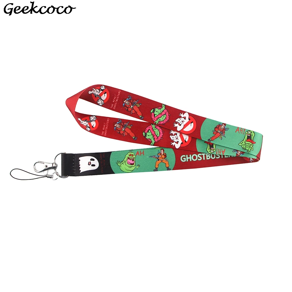 

J1767 Cartoon Ghost Neck Strap Lanyard for keys ID Card Gym Mobile Phone Straps USB badge holder DIY Hang Rope