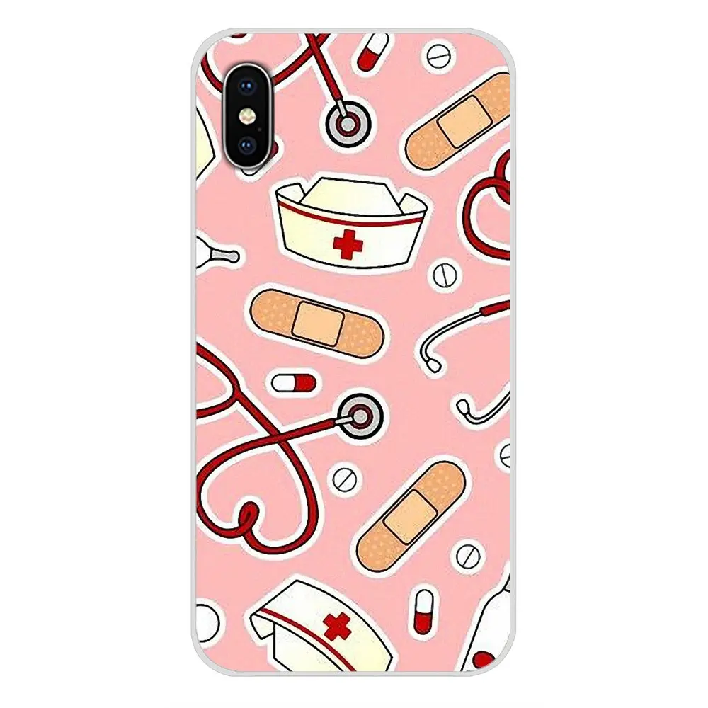Силиконовый чехол для телефона Samsung Galaxy S2 S3 S4 S5 Mini S6 S7 Edge S8 S9 S10E Lite Plus медсестра