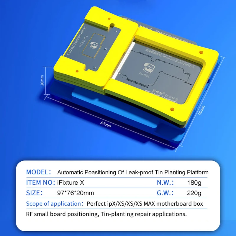 Набор для реболлинга 5D BGA держатель пайки материнской платы оловянный шаблон