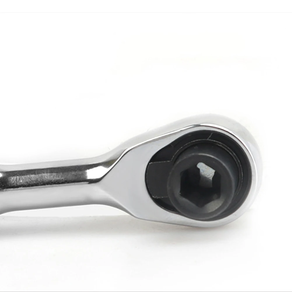 Ключ-Трещотка с прямым хвостовиком для ремонта автомобиля зубчатый редуктор