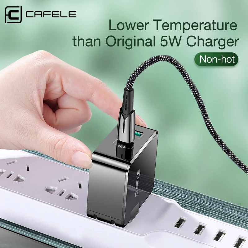 Cafele QC 4 0 3 SCP USB зарядное устройство 45 Вт PD для телефона 5A супер Тип C быстрое США