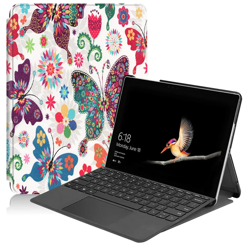 Деловой чехол для 2020 Microsoft Surface Go 2 10 ''чехол в виде книги поверхности go2 /