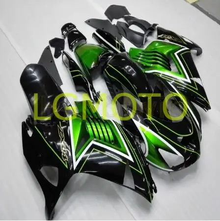 

Инжекционный обтекатель ZZR 1400 12 13 14 15, комплекты кузова ZX14R zx14r 2016, черно-зеленые обтекатели, комплекты обтекателей кузова 2013 2012 2014 2015