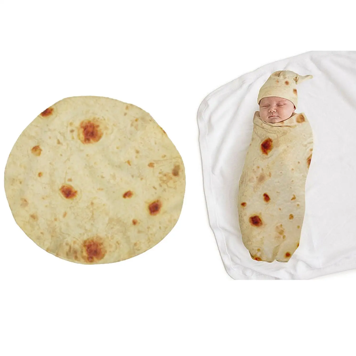 Прямая поставка модное буррито одеяло для младенцев swa ddle мука Tortilla Одеяло