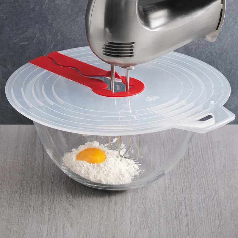 

Egg Bowl Cover Kitchen Cooking Tools Egg Bowl Whisks Screen Cover Baking Splash Guard Bowl Lids