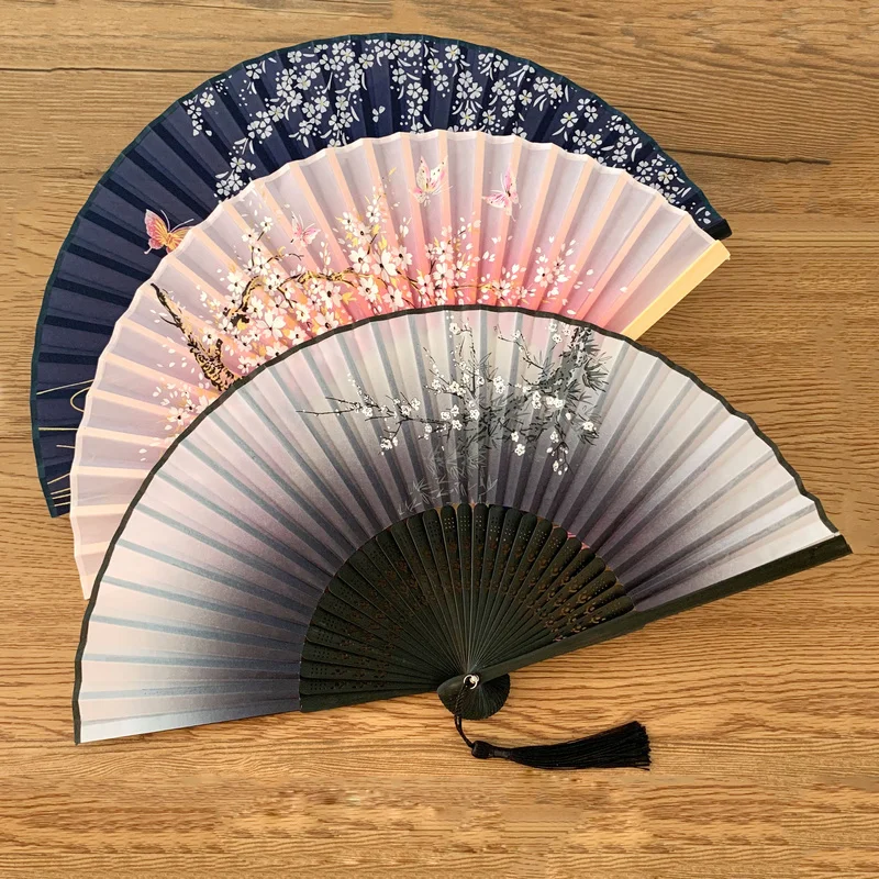 

Винтажные искусственные маленькие китайские ЯПОНСКИЕ ВИНТАЖНЫЕ бамбуковые вееры украшения для рукоделия подарок веер для свадьбы семейны...