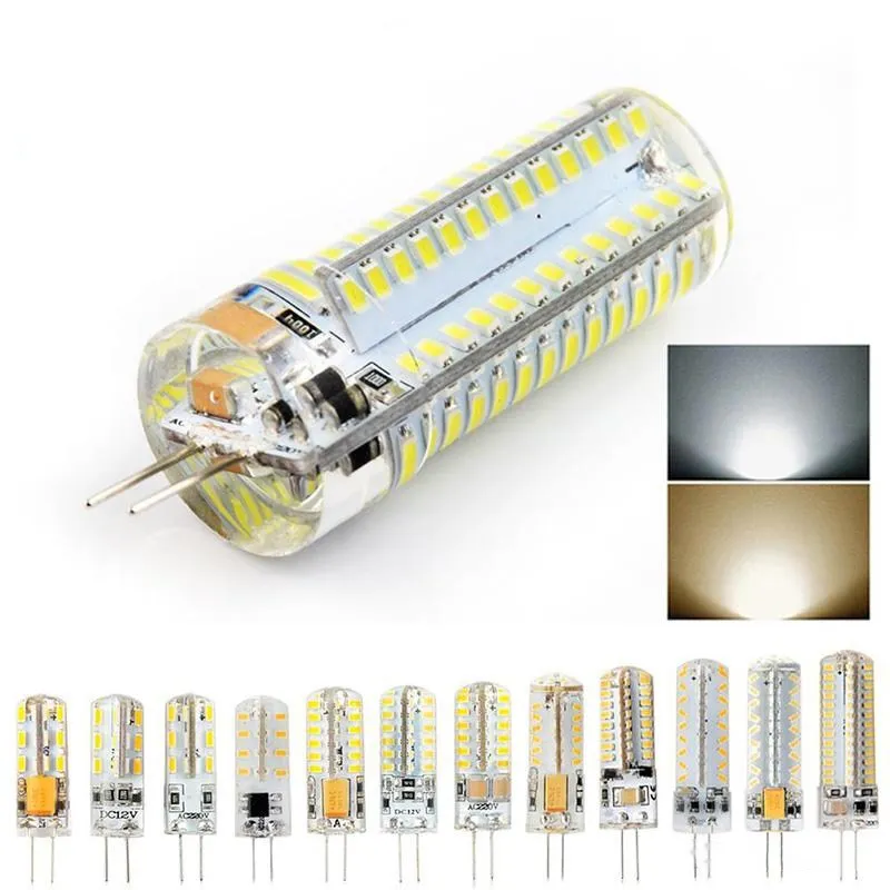 

G4 LED Bulb Lamp 3W 4W 5W 6W SMD 3014 DC 12V AC 220V 110V White/Warm White Light replace Halogen Spotlight Chandelier