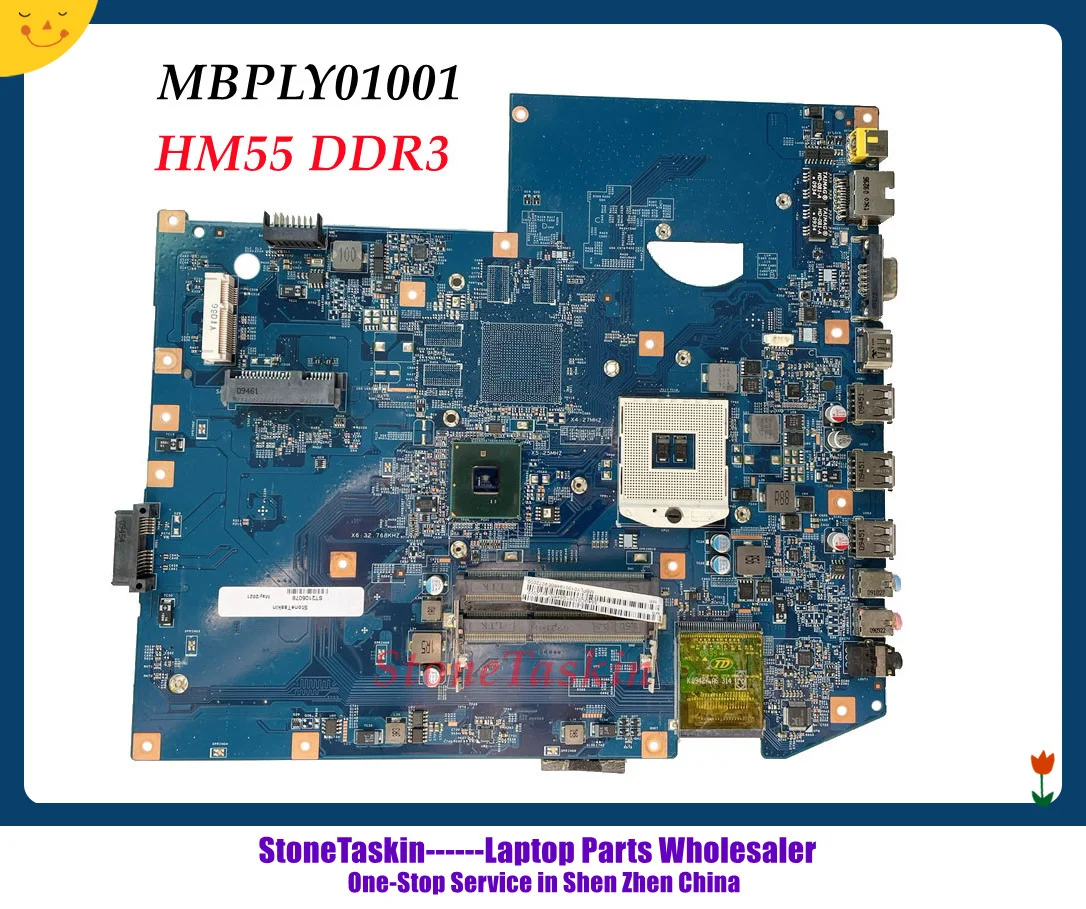 Материнская плата StoneTaskin для ноутбука Acer Aspire 7740 7740G 48.4GC01.011 MBPLY01001 материнская HM55