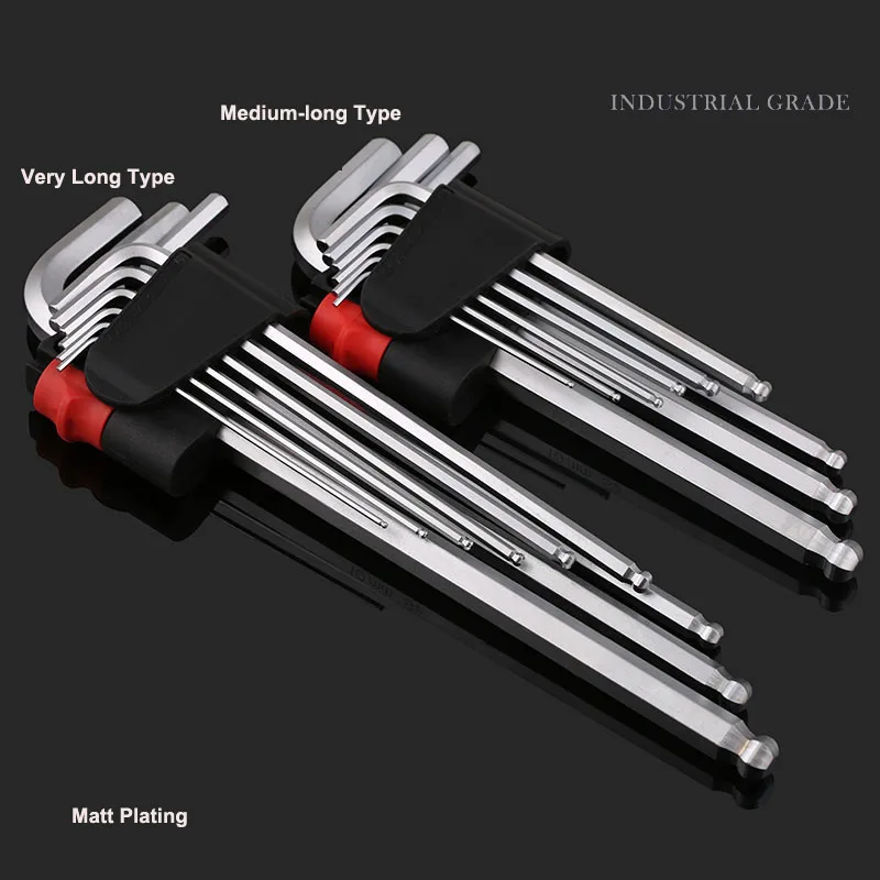 Набор метрических шестигранник Аллен ключей набор инструментов с внутренней