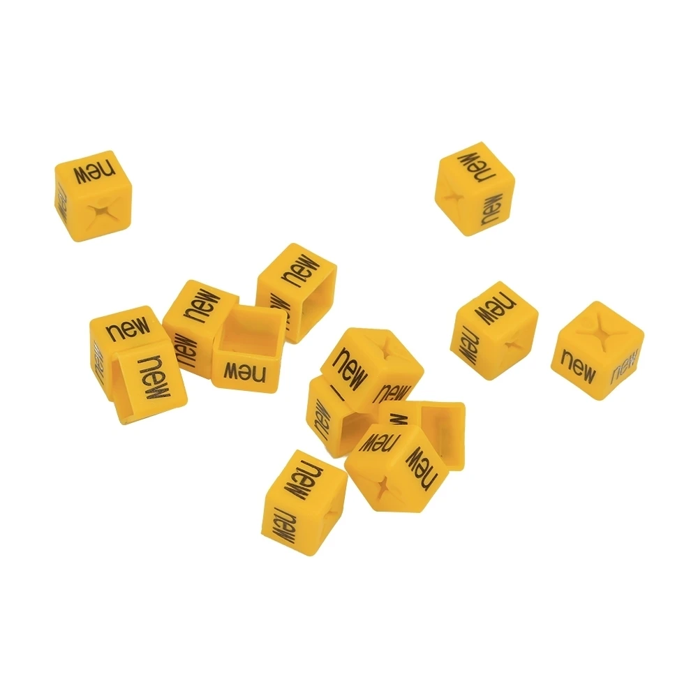 Желтая Пластиковая распродажа размер вешалка для знака r маркеры одежды маркер