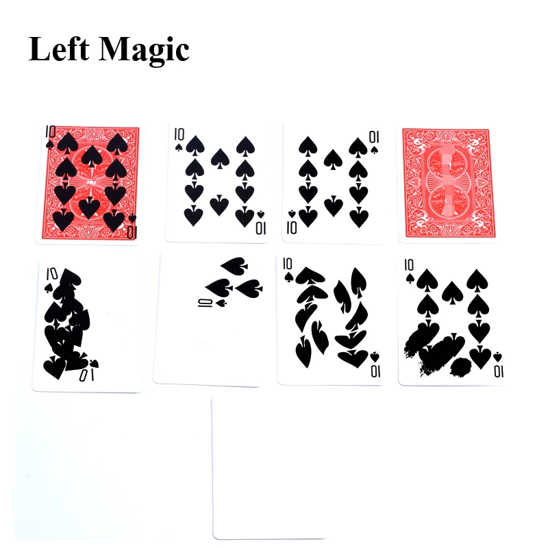 Presto prito быстрая карта Супер печатная крупным планом магический трюк уличный