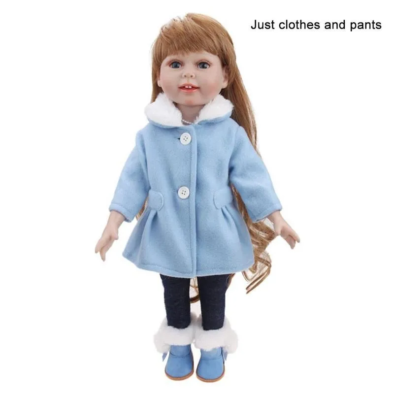 

18 Inch Doll Accessories Handmade Dress Clothes Skirt Girl's Gift Fashion Born Doll Toy Girls Style New Princess A8J1