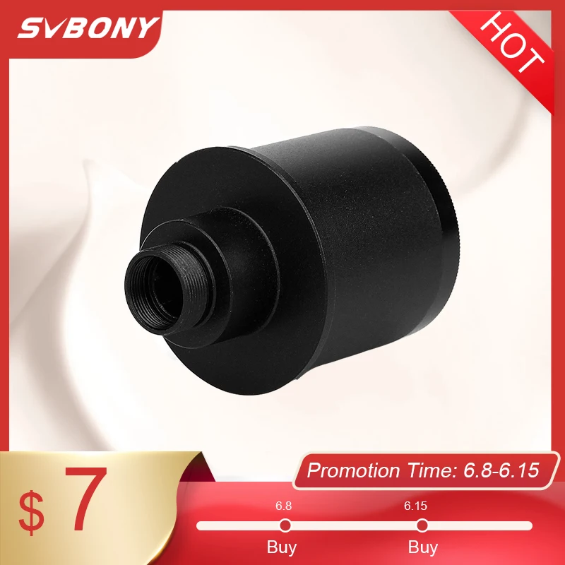 Адаптер веб камеры SVBONY 1 25 ''для астрономического телескопа CCD Монокуляр