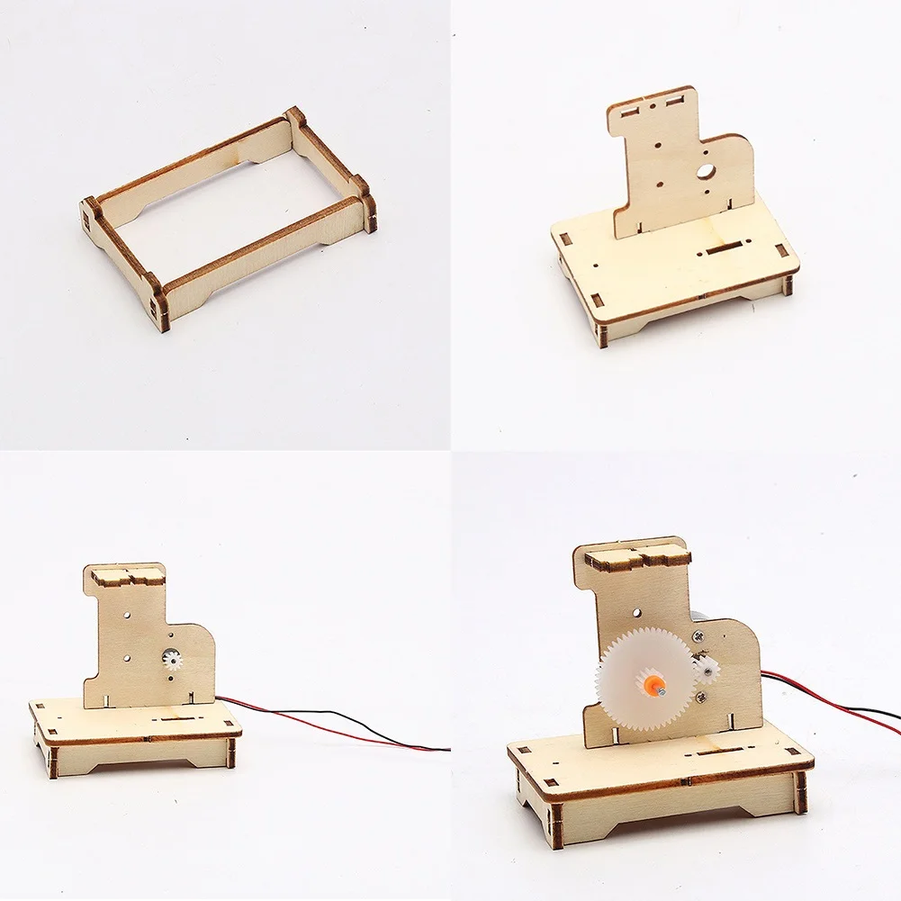 Физический ребенок DIY сборка ручной генератор Модель обучающая помощь