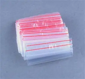 

100 Pcs/bag 10*15CM Clear 2 Ml Ziplock Zip Lock Reclosable Bags Stationery Holder Packaging Bags