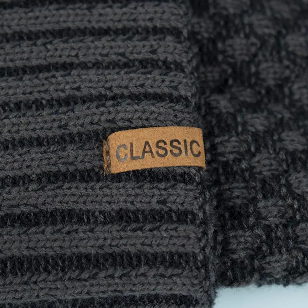 

Joymay New arrival Winter Beanies Hat Unisex Classic Warm Soft Skullies Knitting Hats For Men Women WM118