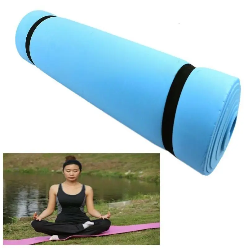 1PC New Dampproof Eco-friendly Sleeping Mattress Mat Exercise EVA Foam Yoga Pad Thick and Durable Yoga Mat Anti-skid Sports images - 6