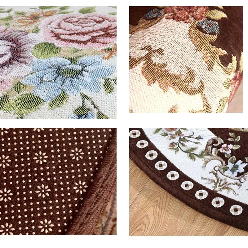 Классический журнальный столик коврики с цветочным принтом ковер для спальни