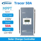 EPever Tracer5415AN 50A Контроллер заряда солнечной батареи MPPT 12 В 24 в 36 в 48 в авто для макс. 150 в регулятор входной панели солнечной батареи высокого качества