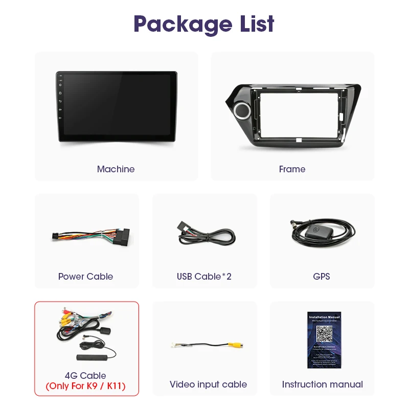 

Android 10 2 Din Car Stereo Audio Radio For Kia RIO 3 2011-2016 Multimedia Video Touch Screen Player 4G Wifi Speaker MP5 DVD TV