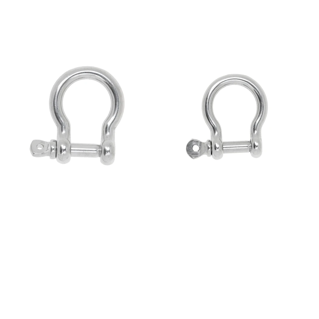 

ANCHOR SHACKLE 304 Stainless Steel Boat Marine Bow Shackle with Captive Pin