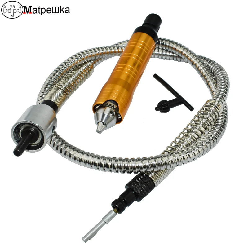 Dremel Аксессуары для электроинструментов Дрель Ручка патрон отдельный мини шлифовальный станок гравер гибкий вал 6 мм гибкий вал наконечник