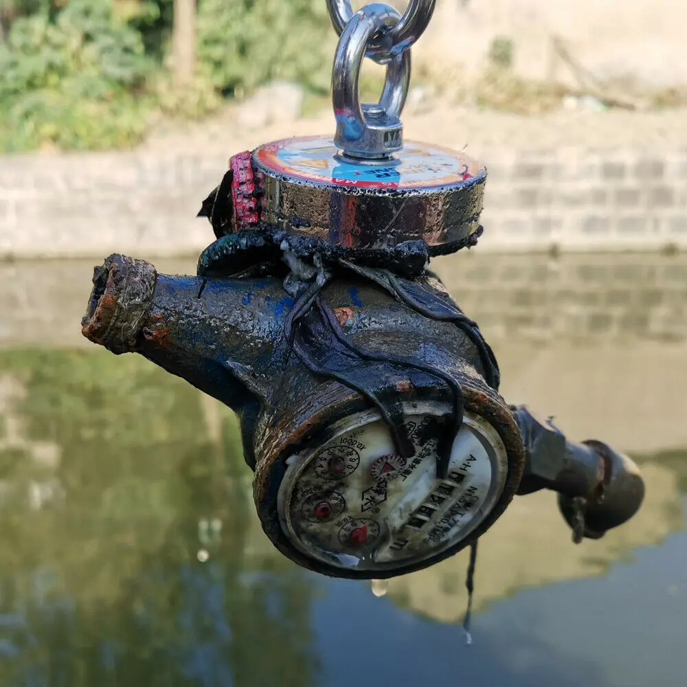 

400lbs Strong Fishing Magnet Kit N52 Rare Earch 20M Rope Underwanter Metal Fishing Ring Neodymium Magnetic