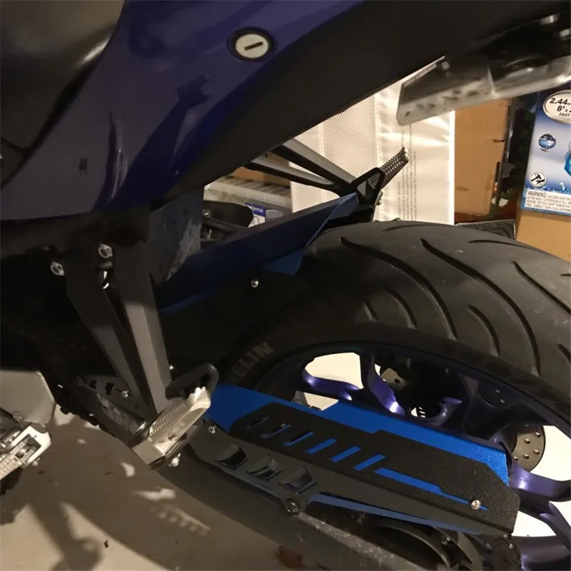 Комплект накладок на заднее крыло и цепь для Yamaha YZF R3 R25 MT03 CNC YAMAHA YZF-R25 2013 -2017 MT-03