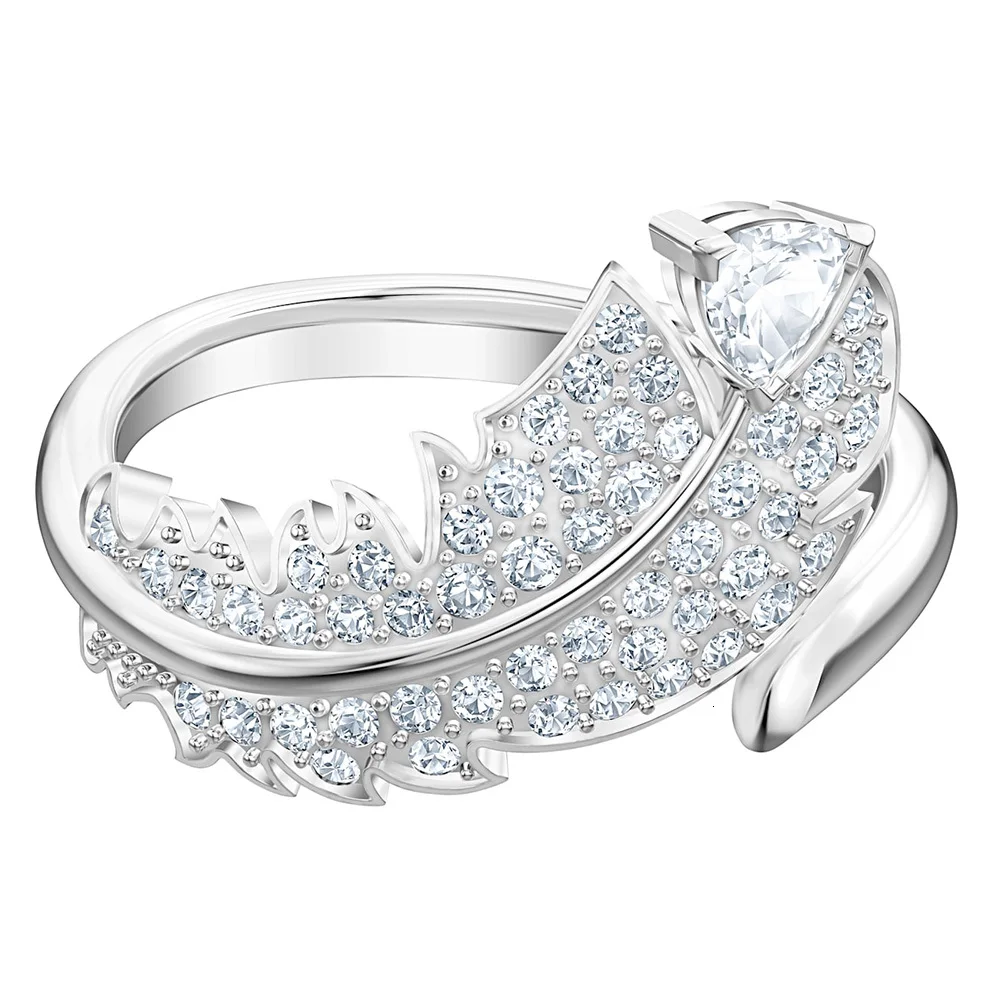 Новинка 2019 розовые и белые трендовые хрустальные перья для невесты лучший