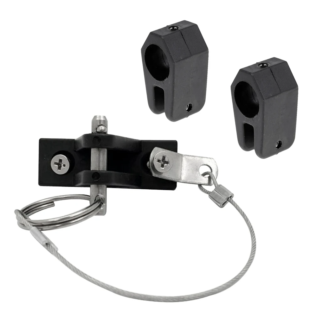 

Nylon Deck Hinge With Quick Release Pin Lanyard With 1" Jaw Slide