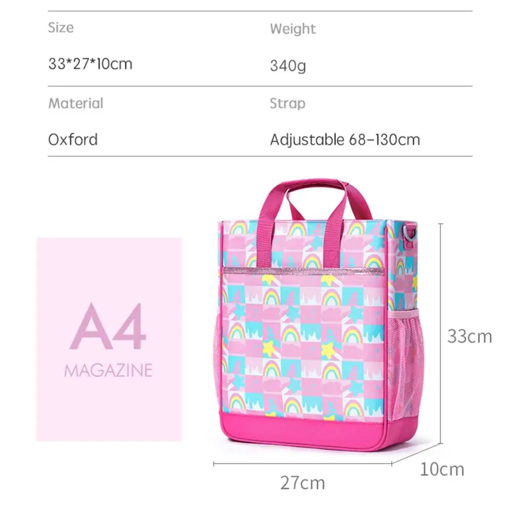 Uek Студенческая портативная обучающая сумка канцелярская Сумка тоут для книг