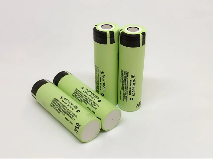 

4pcs/lot Panasonic Original NCR18650B 3.7V 3400mah 18650 Rechargeable Lithium Battery for Flashlight Laptop Li-ion Batteries