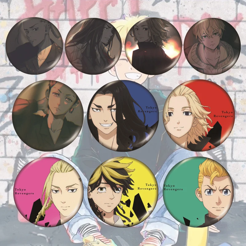 Значок-брошь из аниме Мстители Токио |