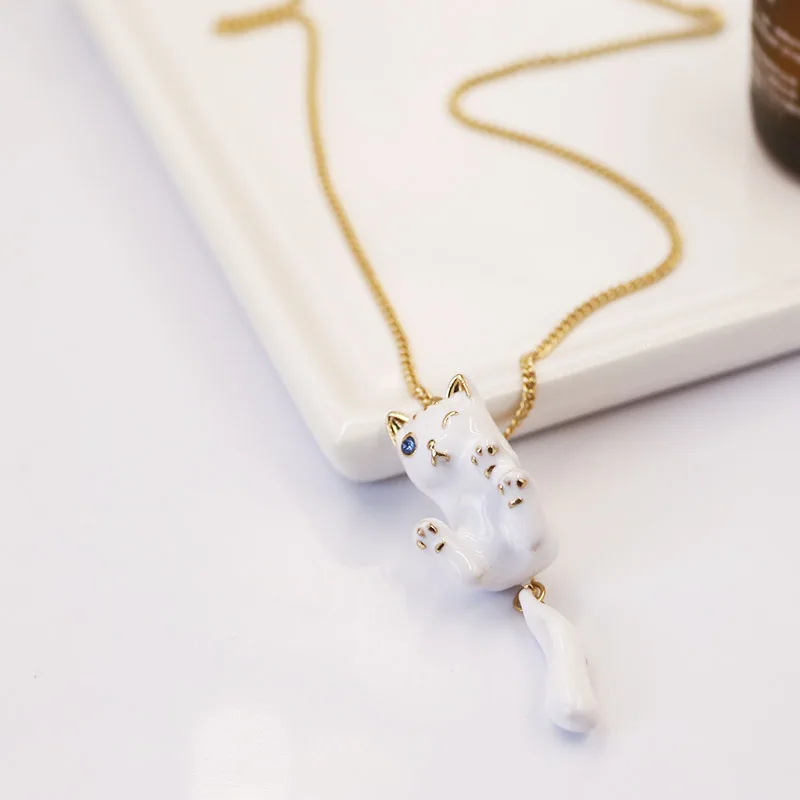 Женское Ожерелье с кулоном sanлето 2019 милое сказочное романтическое колье для