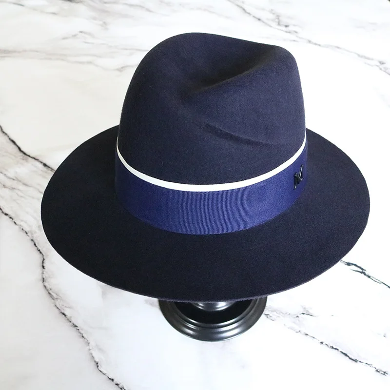 

Hats For Men High Quality Autumn Winter Fedora Ladies Hats For Women M Wool 100% Felt Hat Hair Accessory Cap