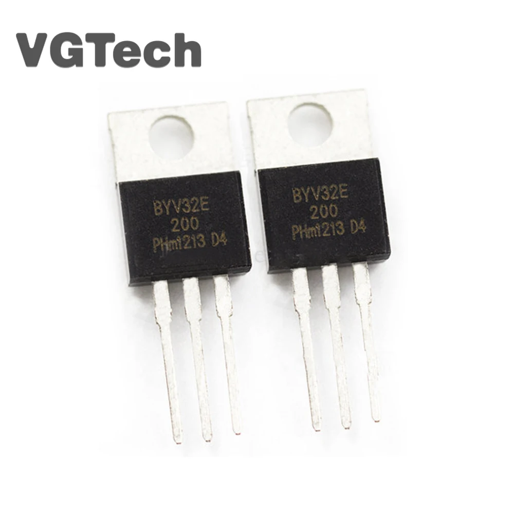 

10 шт BYV32E-200 TO-220 BYV32E 200 TO-220 BYV32-200