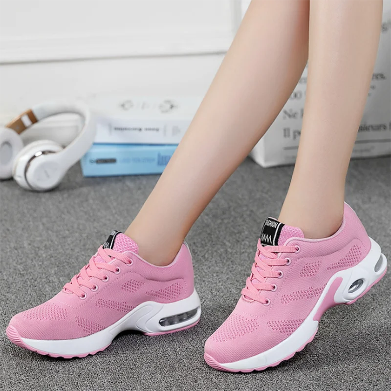 Новое поступление 2020 спортивная женская обувь для бега модные уличные дышащие