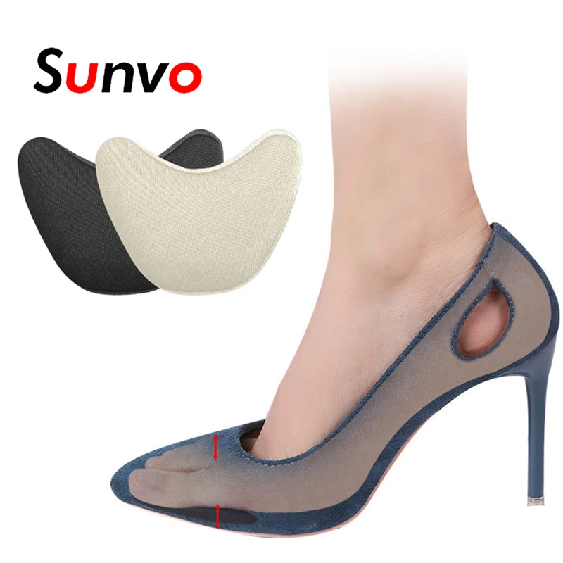 

Forefoot Insert Pads for Women Shoes Toes Plug Sponge Filler Cushion Self-adhesive Stickers Foot Protector Anti-Pain Accessories