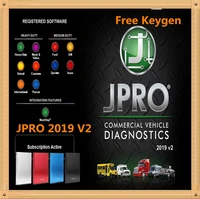 2021 hot sell noregon jpro commercial fleet diagnostics 2019 v2 free keygen install video jpro 2019 v2 diagnostic software