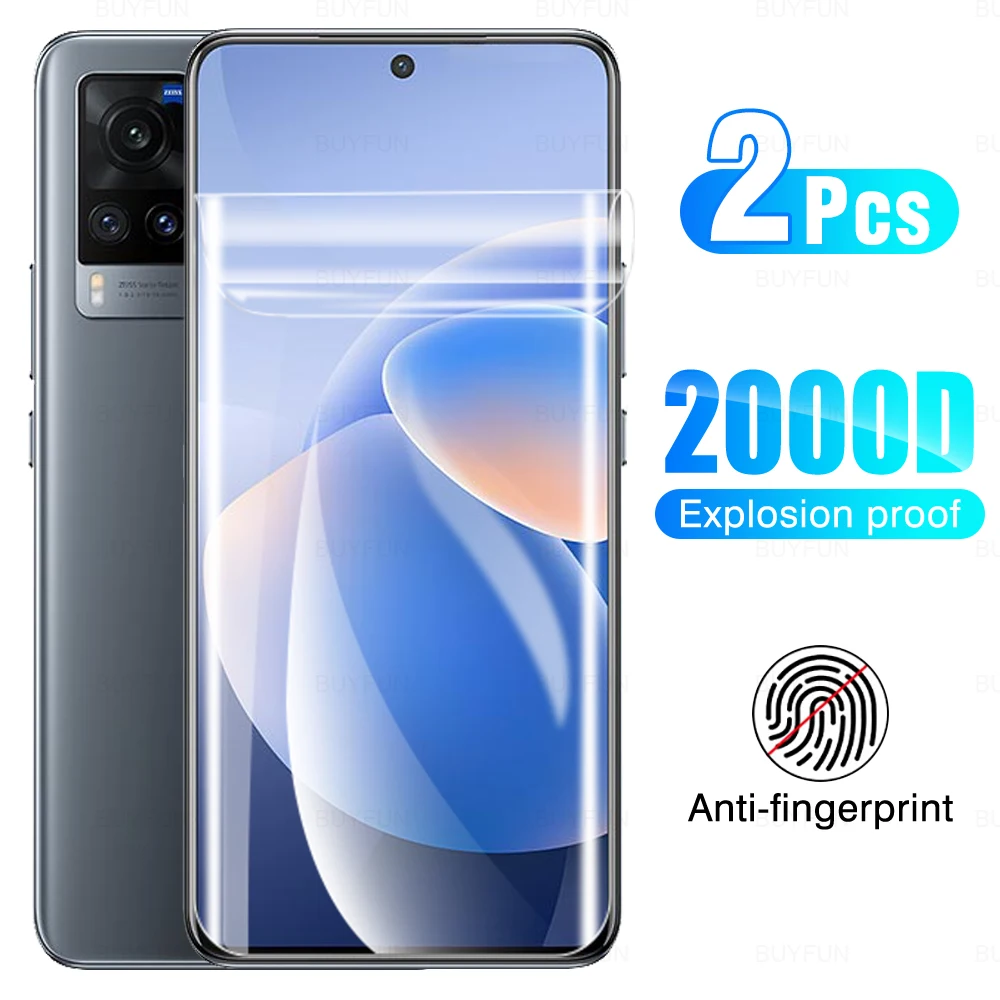 

Гидрогелевая Защитная пленка 2 шт., не стекло для Vivo X60 Pro On VIVO X 60 60 Pro, Защитная пленка для экрана телефона с полным покрытием