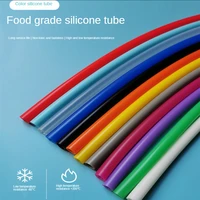 1m food grade multicolor silicone hose for peristaltic pump laboratory silicone tube